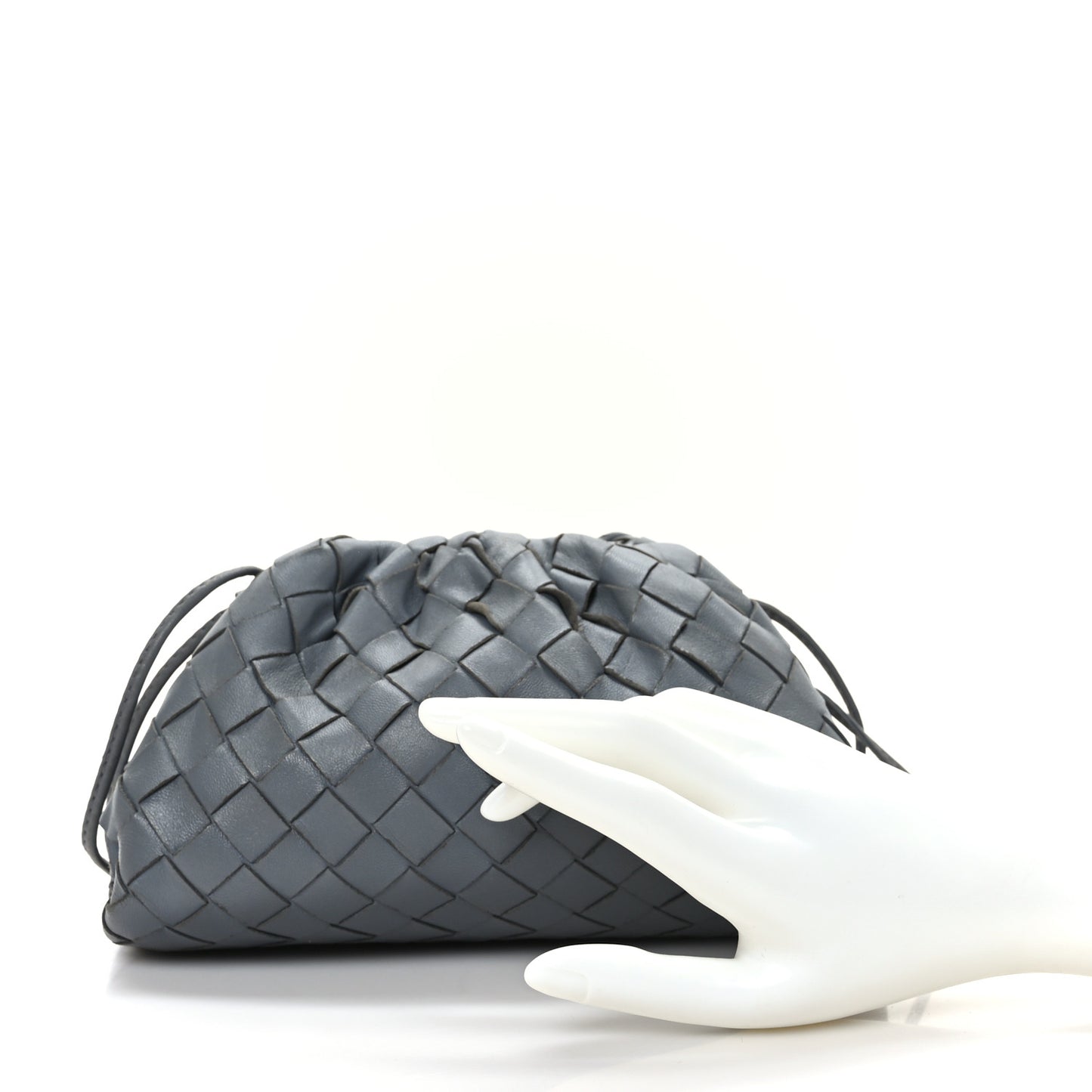 Nappa Intrecciato The Mini Pouch Thunder