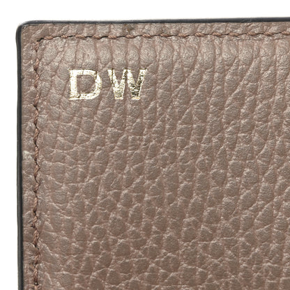 Gucci Dollar Calfskin GG Supreme Monogram GG Marmont Card Case Porcelain Rose Beige Ebony 7 of 9