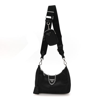 Prada Nylon Re-Edition 2005 Shoulder Bag Black 1 of 12