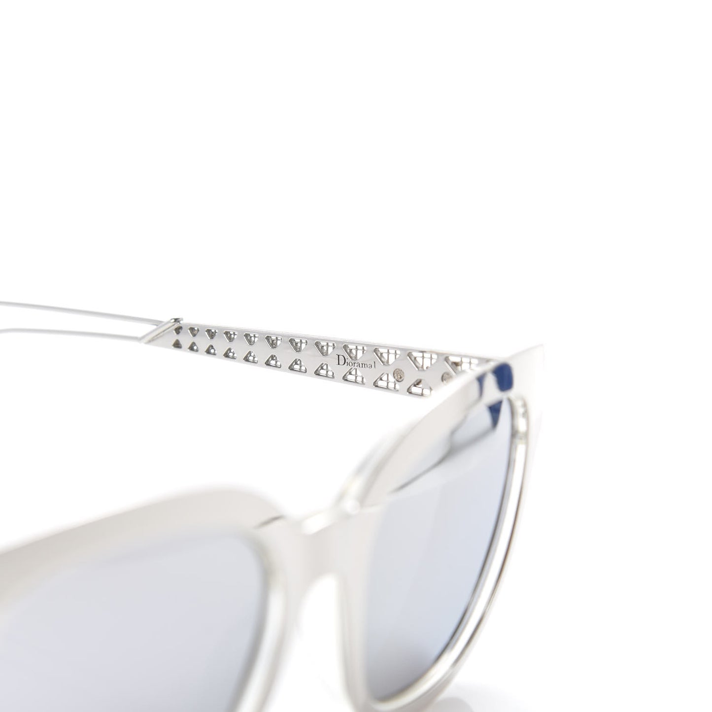 Metal Diorama 1 Sunglasses Silver