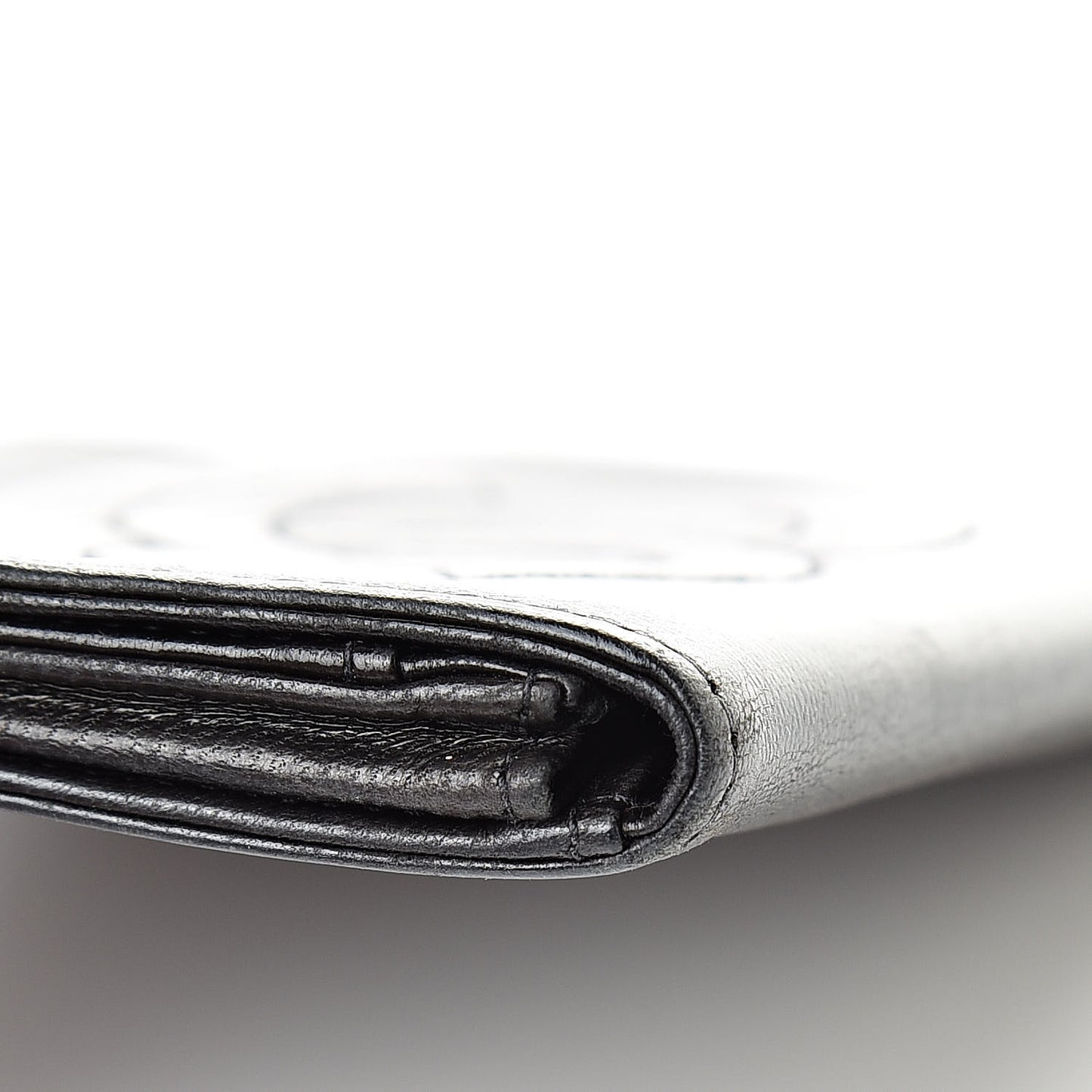 Calfskin Timeless Coin Purse Black