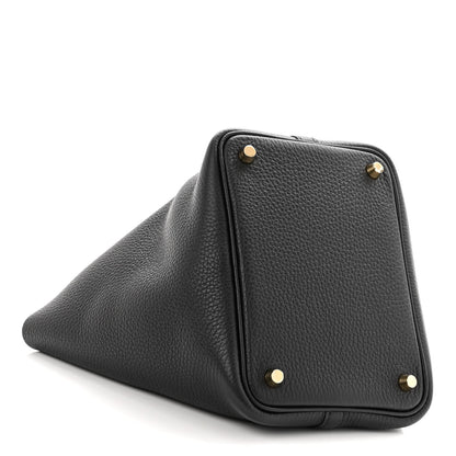 Hermes Taurillon Clemence Picotin Lock 18 PM Black 4 of 11