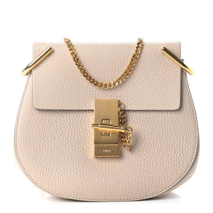 Chloe Grained Lambskin Drew Shoulder Bag Biscotti Beige 1 of 5