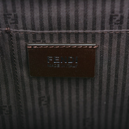 Fendi Vitello Elite Regular 2Jours Tote Caffe Noir 7 of 14