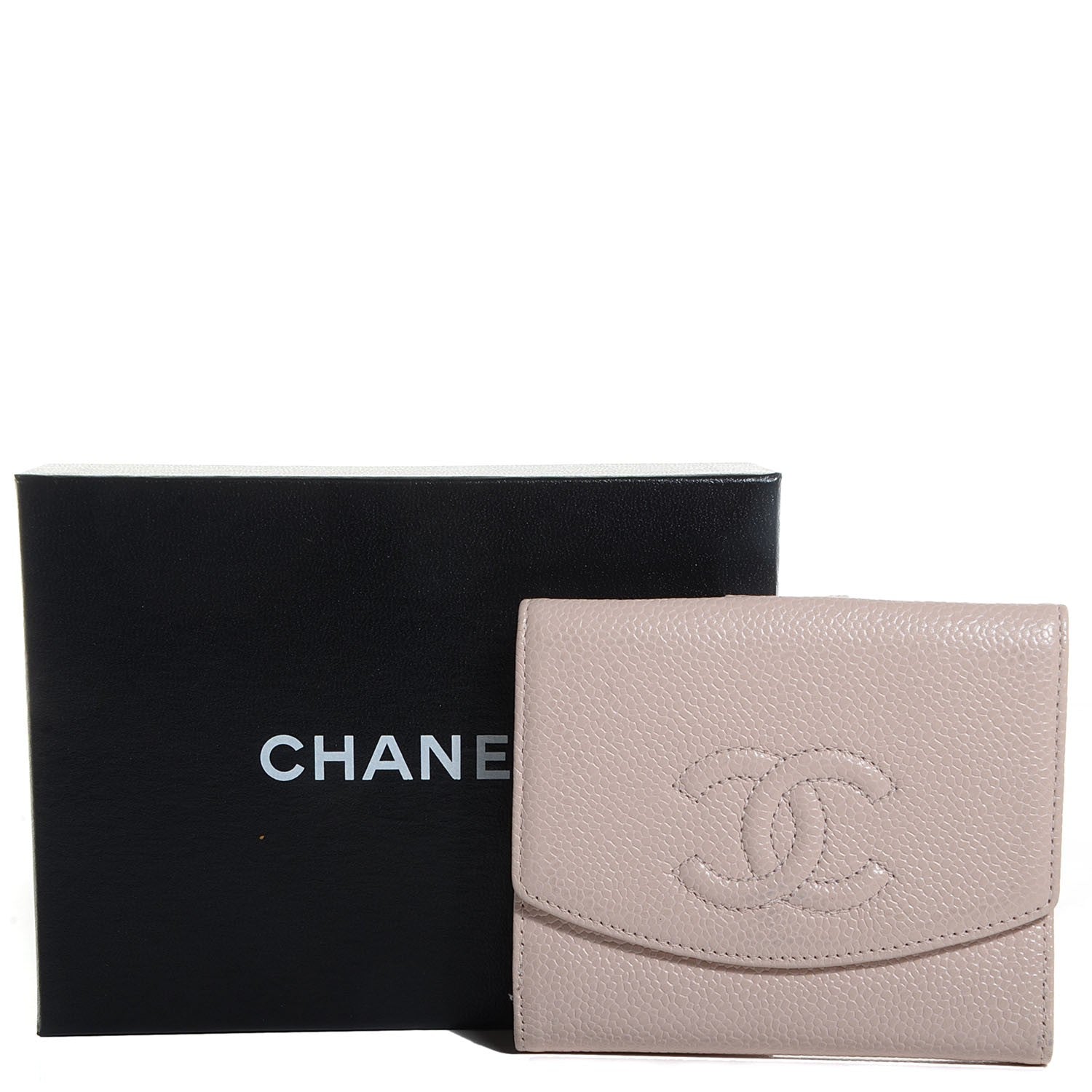 Chanel Caviar Compact Timeless CC Wallet Light Pink 8 of 8
