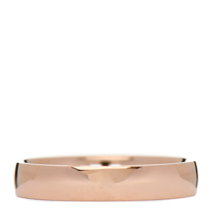 Hermes 18K Rose Gold Diamond Ever Herakles Wedding Band Ring 54 6.75 3 of 5