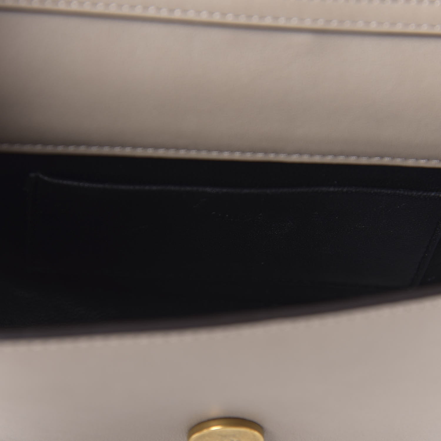 Chloe Calfskin Small Nile Bracelet Minaudiere Bag Motty Grey 8 of 10
