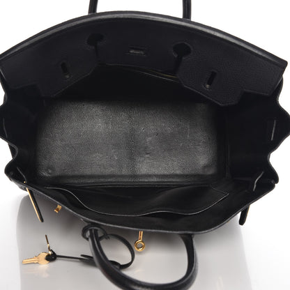 Hermes Togo HAC Birkin 32 Black 7 of 28