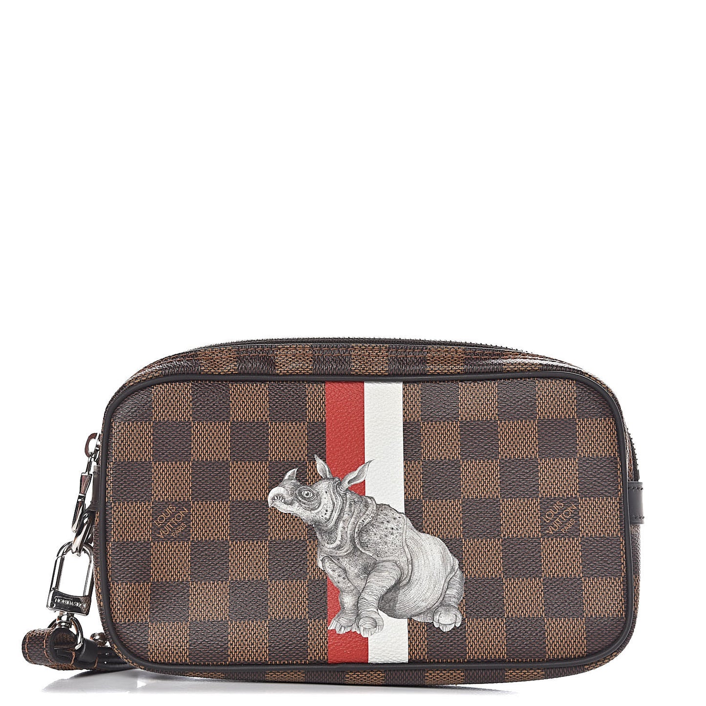 Savane Damier Ebene Rhinoceros Pochette Volga