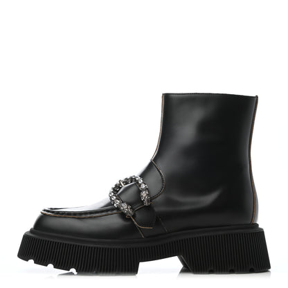 Gucci Cordovan Lux Dionysus Hunder Boots 39.5 Black 1 of 9