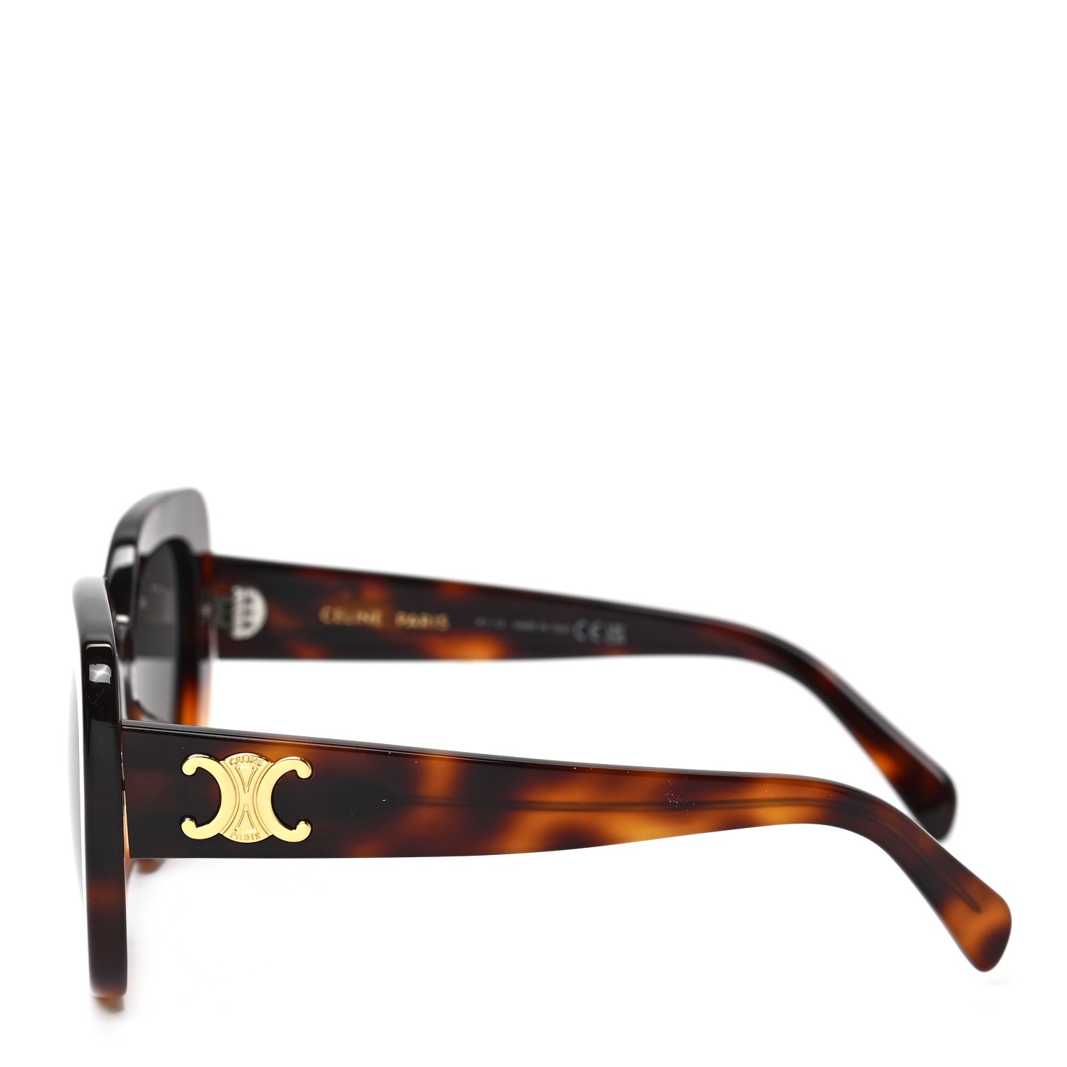 Celine Acetate Sunglasses CL 40226U Blonde Havana 3 of 6