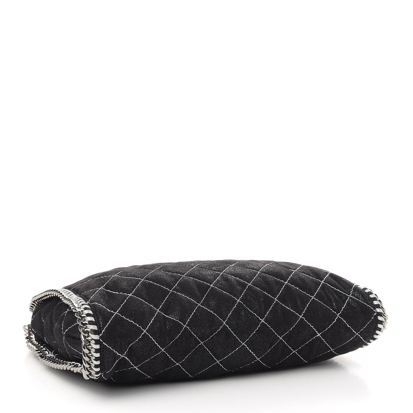Shaggy Deer Quilted Small Falabella Black