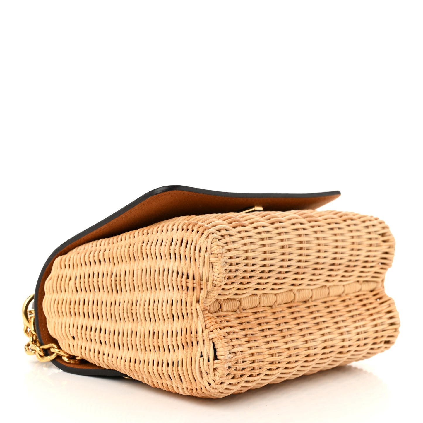 Monogram Wicker Twist Shoulder Bag PM