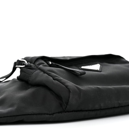 Prada Tessuto Nylon Double Pocket Belt Bag Black 11 of 15