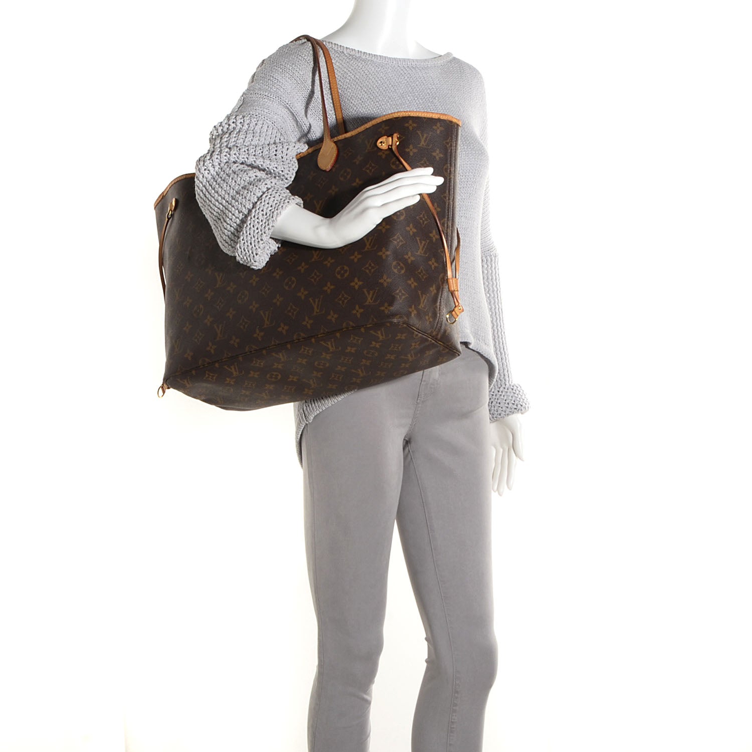 Louis Vuitton Monogram Neverfull GM 2 of 7