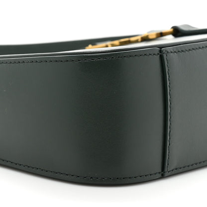 Saint Laurent Smooth Calfskin Le 5 A 7 Hobo Vert Fonce 9 of 13