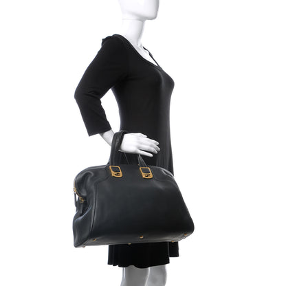 Fendi Vitello Dolce Marmol Large Chameleon Tote Black 2 of 13