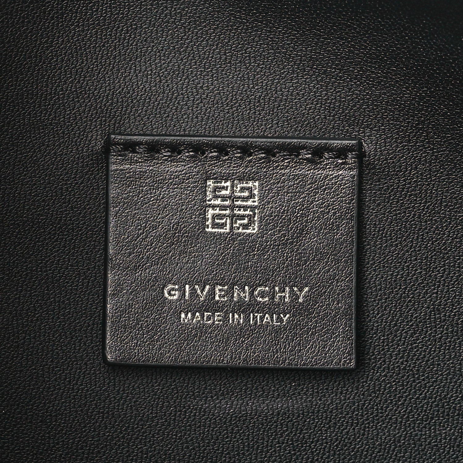 Givenchy Smooth Calfskin Small Moon Cut Out Shoulder Bag Black 6 of 9