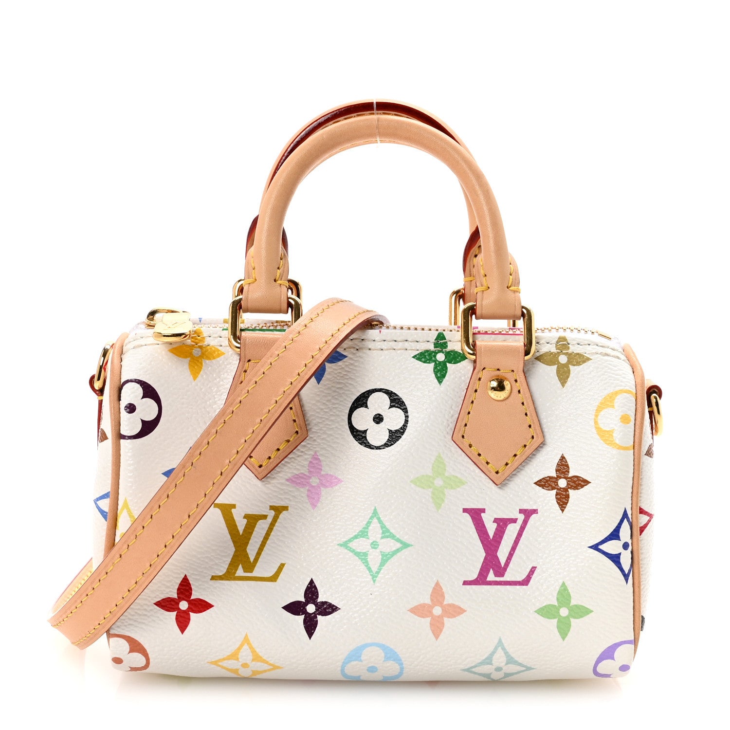 Louis Vuitton LV X TM Monogram Multicolor Nano Speedy White 1 of 10