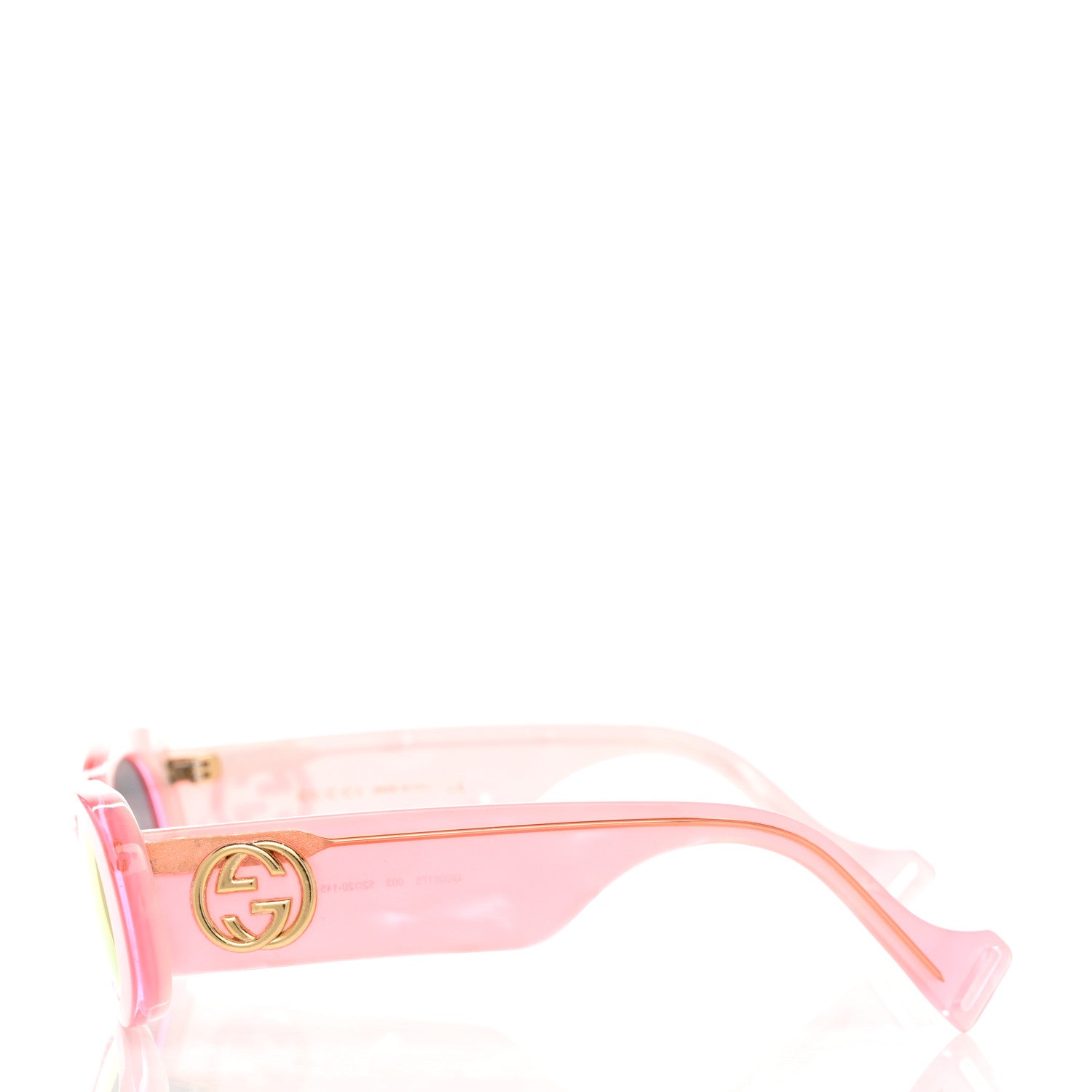 Gucci Acetate Oval Sunglasses GG0517S Pink 3 of 7