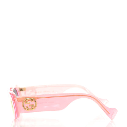 Gucci Acetate Oval Sunglasses GG0517S Pink 3 of 7