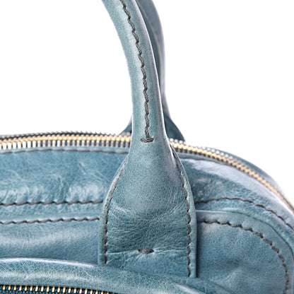 Prada Vitello Shine Bauletto Turchese 12 of 15
