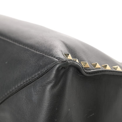Valentino Garavani Nappa Medium Rockstud Soft Tote Black 10 of 20