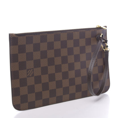 Louis Vuitton Damier Ebene Neverfull MM GM Pochette 3 of 7
