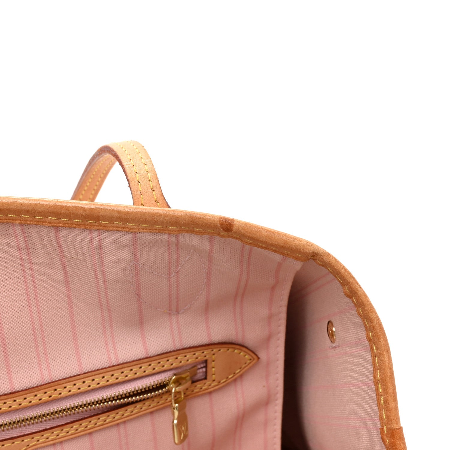 Louis Vuitton Damier Azur Neo Neverfull MM Rose Ballerine 12 of 20