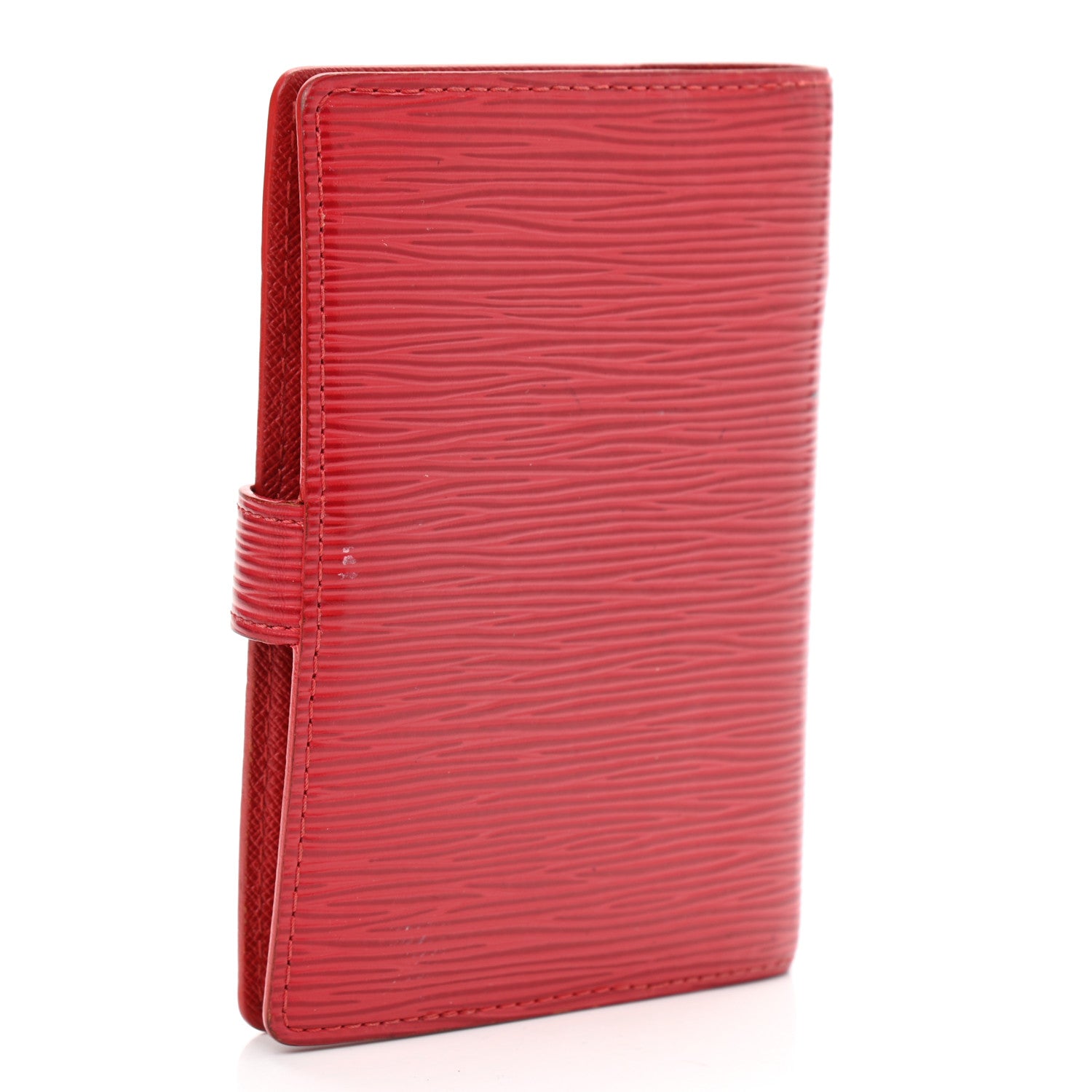 Louis Vuitton Epi Small Ring Agenda Cover Castillan Red 3 of 13