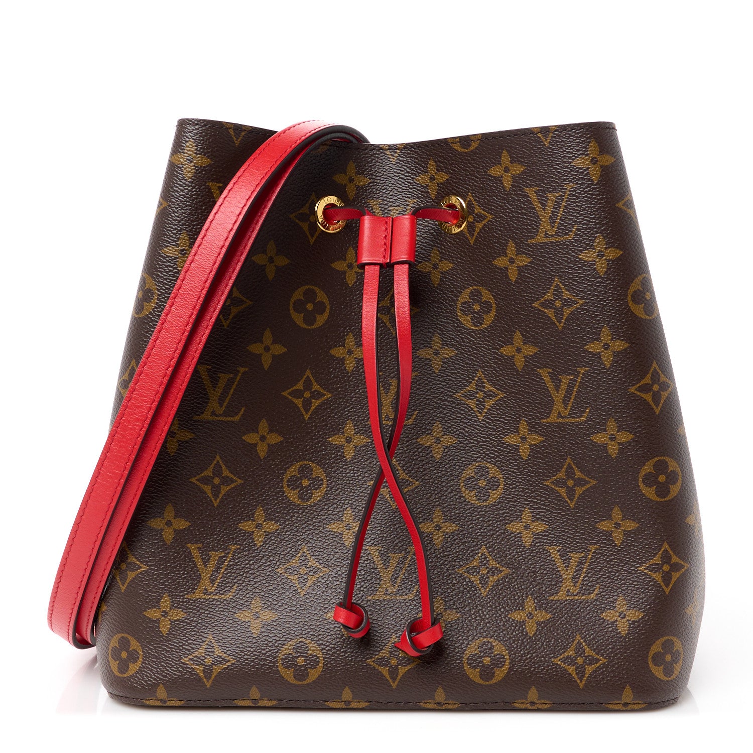 Louis Vuitton Monogram Neonoe MM Coquelicot 1 of 12