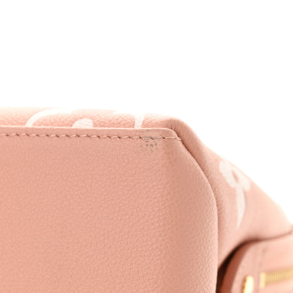 Louis Vuitton Empreinte Monogram Giant Petit Palais Rose Trianon Creme 10 of 12