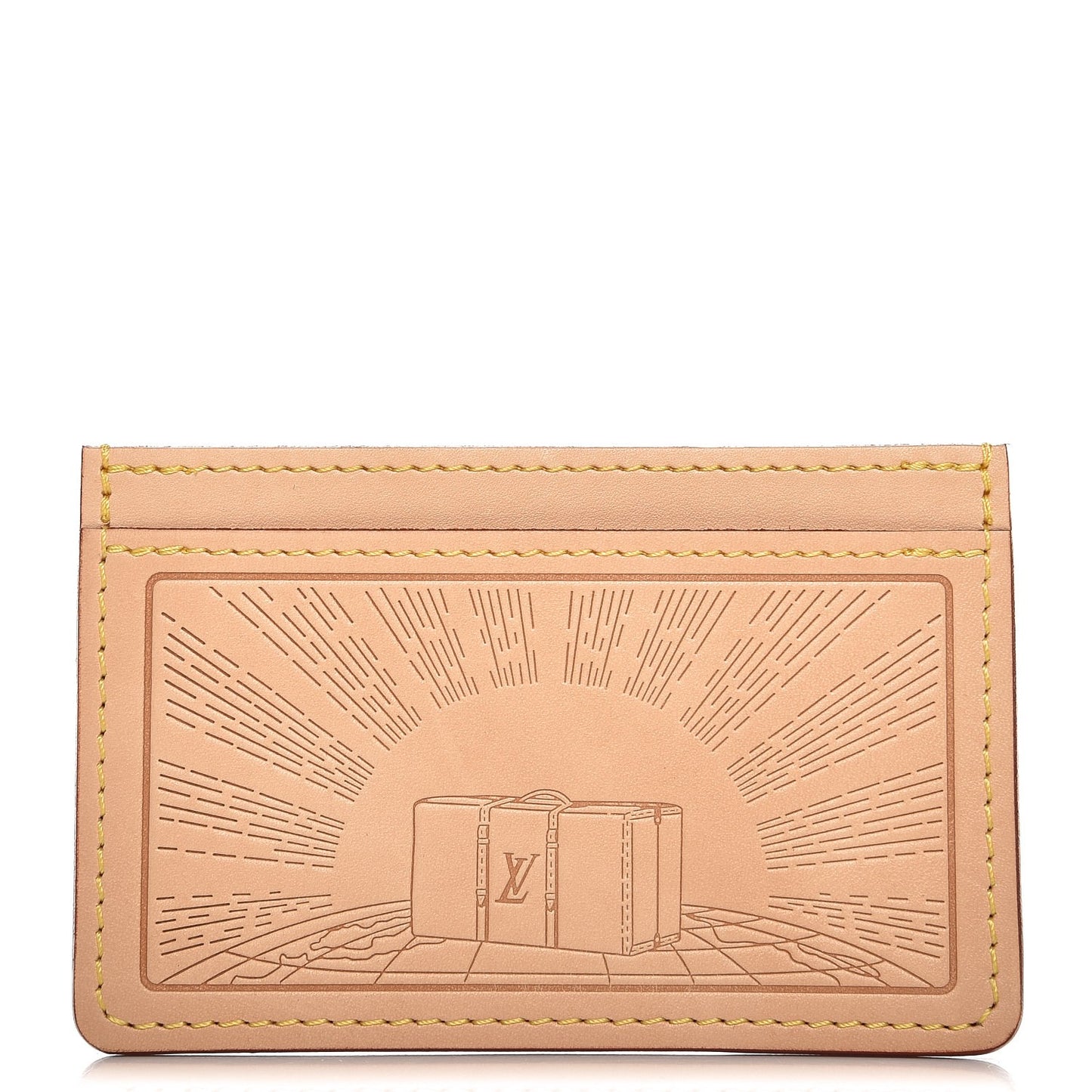 Vachetta Voyages Card Holder