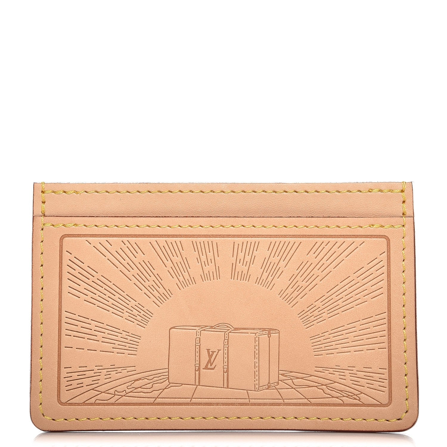 Louis Vuitton Vachetta Voyages Card Holder 1 of 7