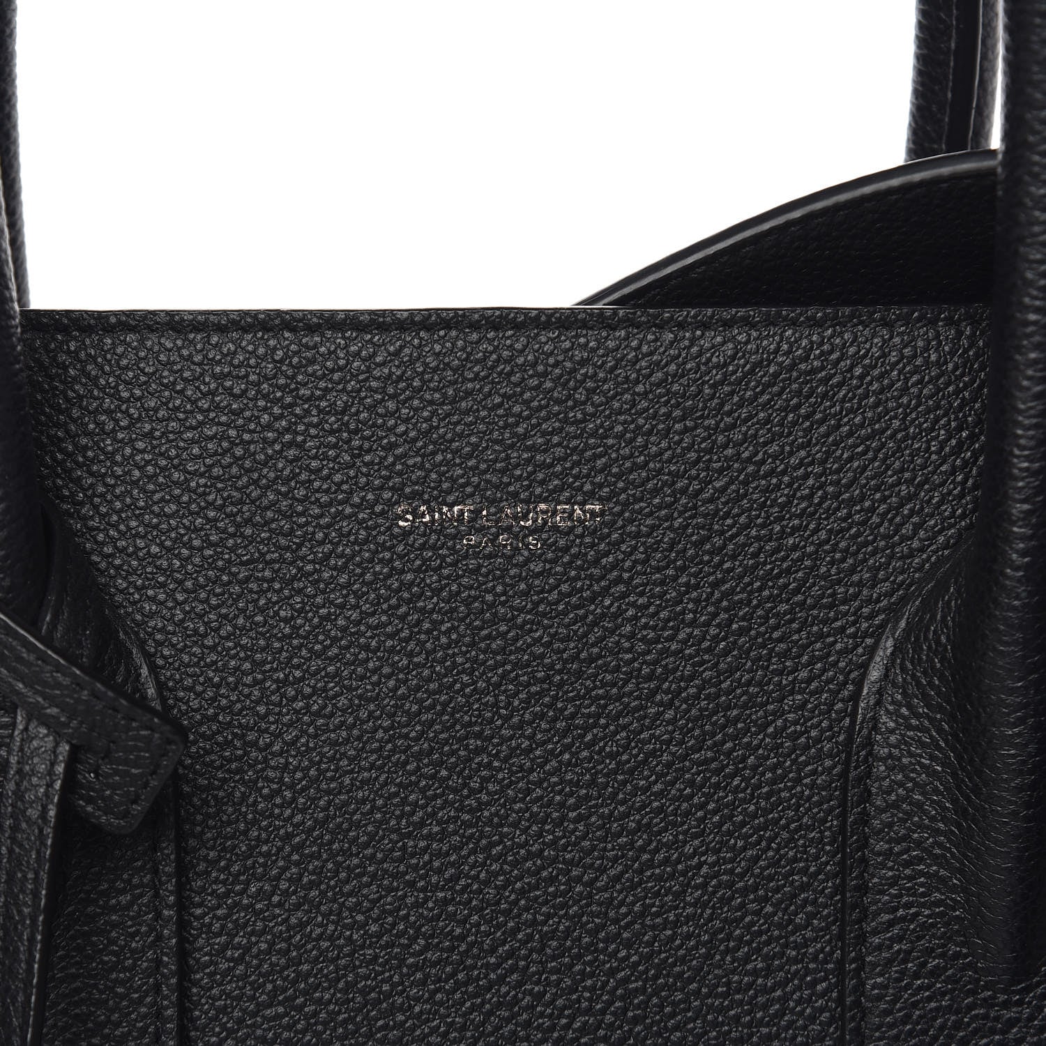 Saint Laurent Grained Calfskin Large Sac De Jour Carryall Black 11 of 11
