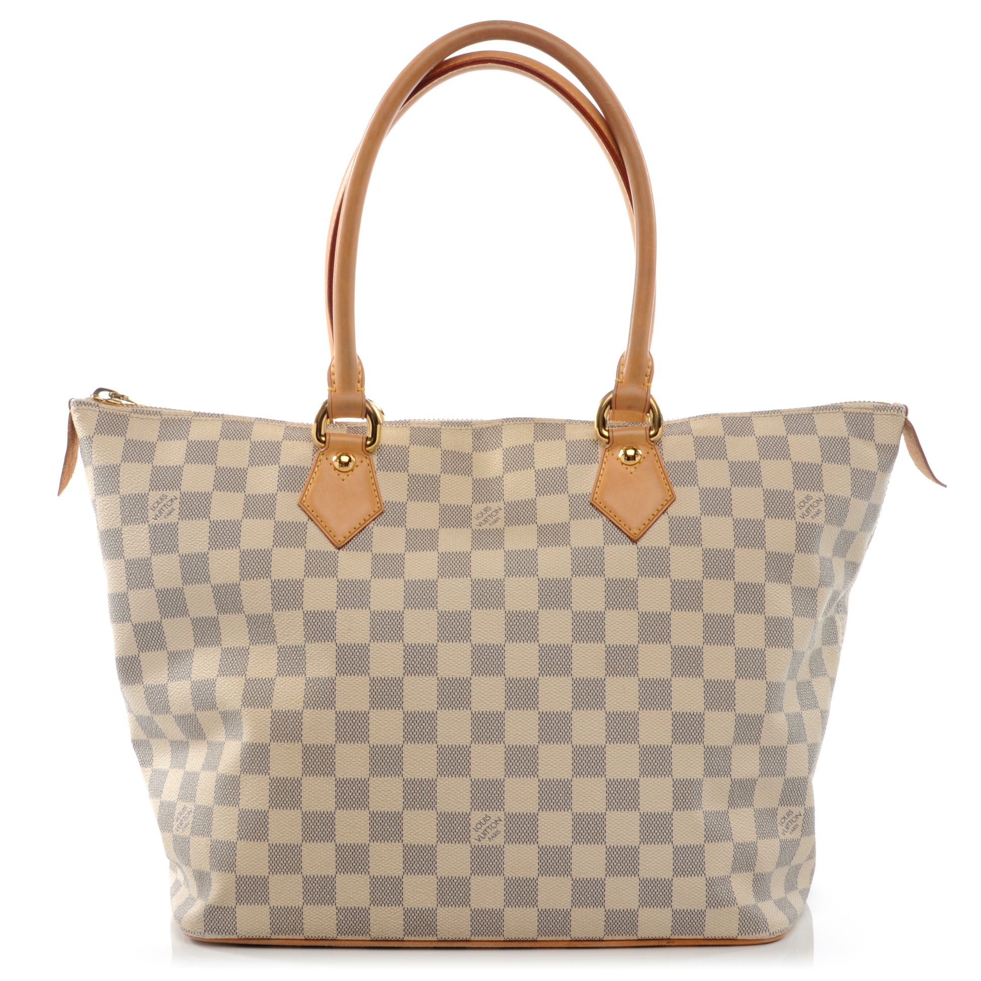 Louis Vuitton Damier Azur Saleya MM 1 of 7
