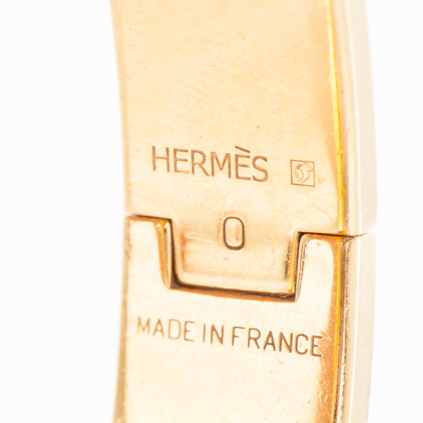 Enamel Clic Clac H Narrow Bracelet PM Ardoise