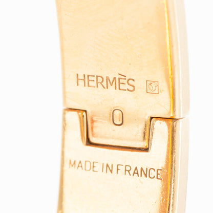 Hermes Enamel Clic Clac H Narrow Bracelet PM Ardoise 4 of 7