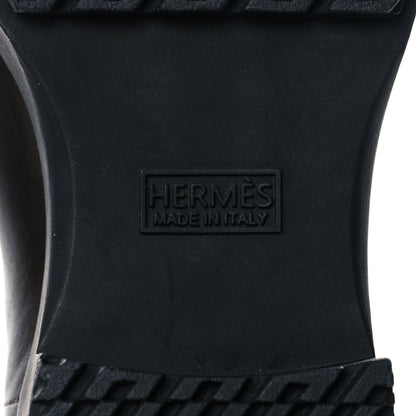 Hermes Calfskin Kross Training Waterproof Boots 37 Moka 7 of 8
