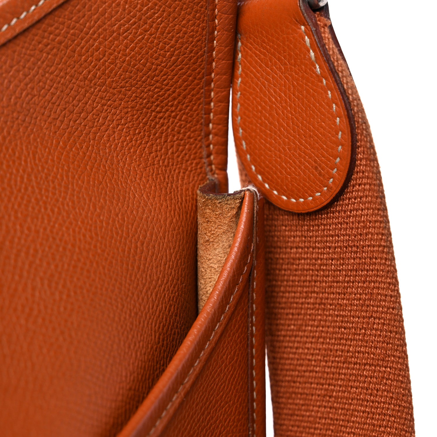 Hermes Epsom Evelyne II TGM Orange 15 of 18