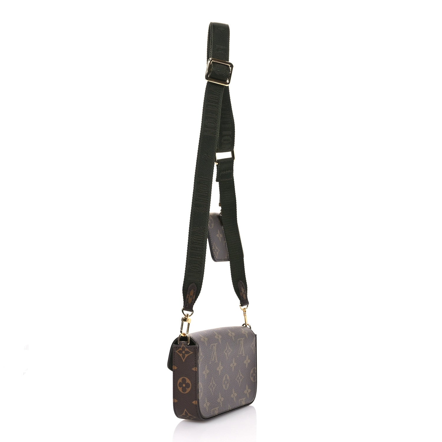 Louis Vuitton Monogram Felicie Strap & Go Kaki 3 of 11