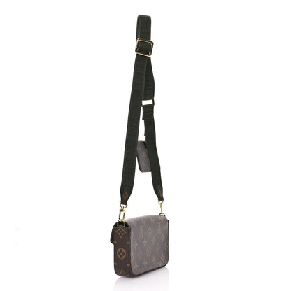Louis Vuitton Monogram Felicie Strap & Go Kaki 3 of 11