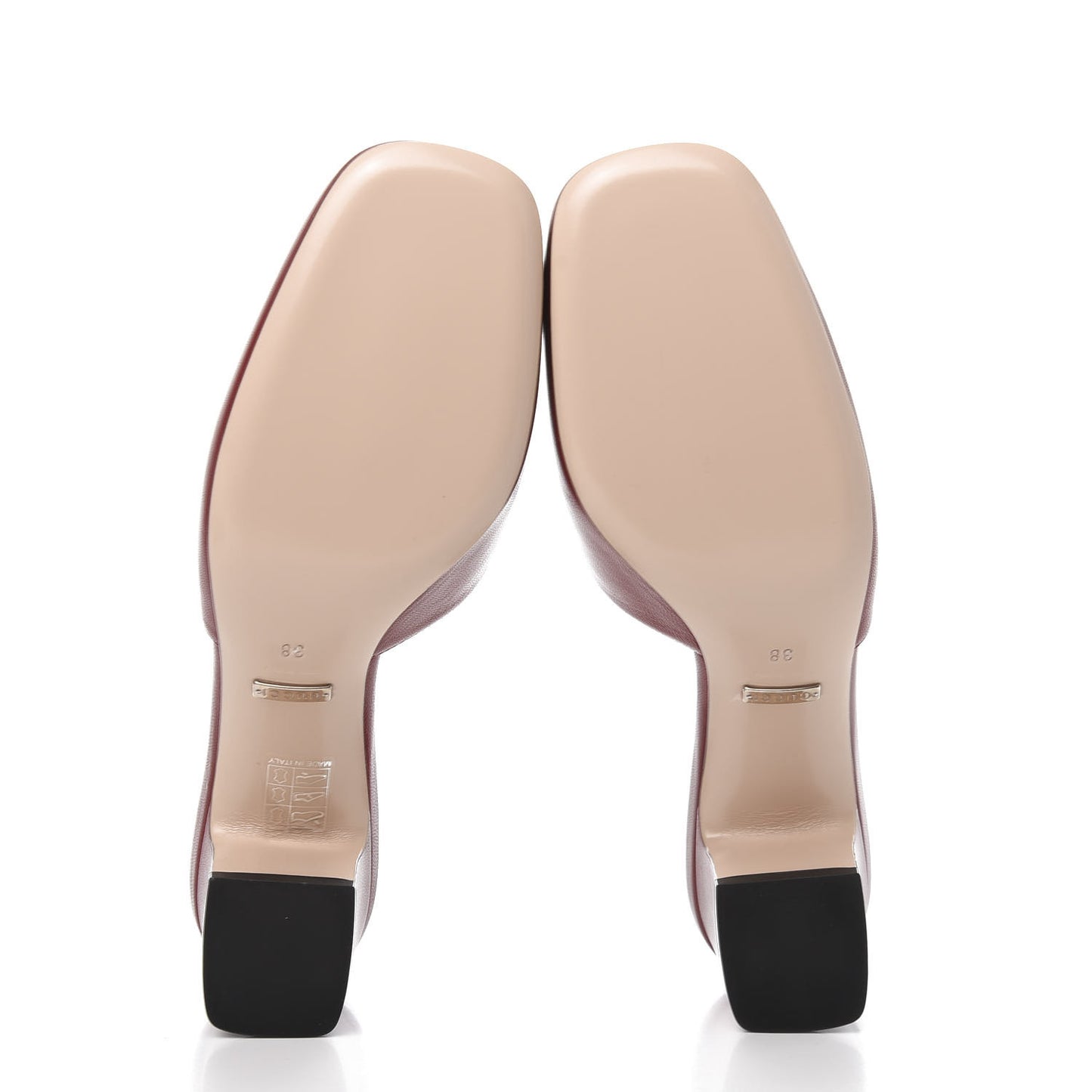Malaga Kid Crystal Square G Madelyn Mules 38 Romantic Cerise