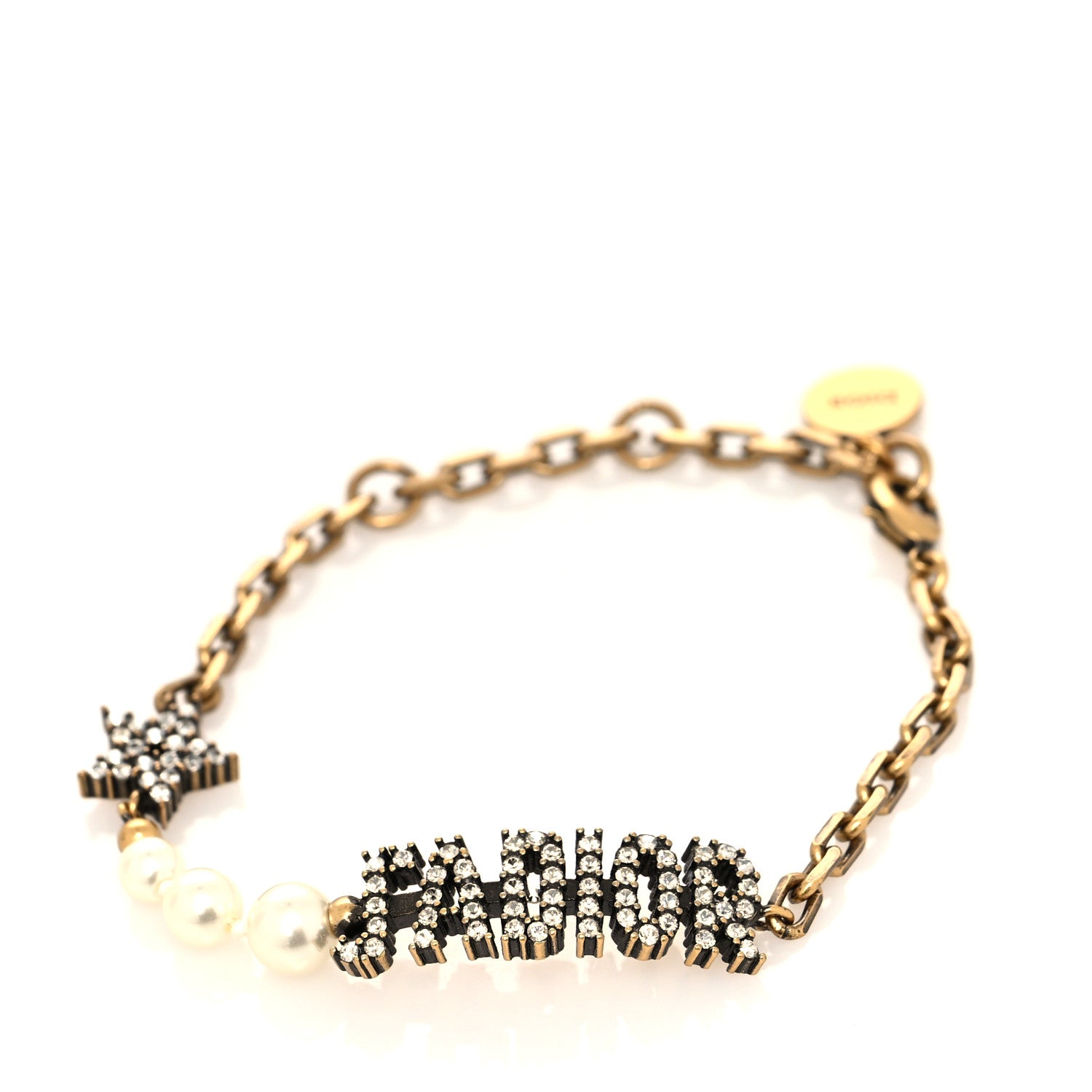 Christian Dior Metal Pearl J'Adior Bracelet Gold 1 of 5