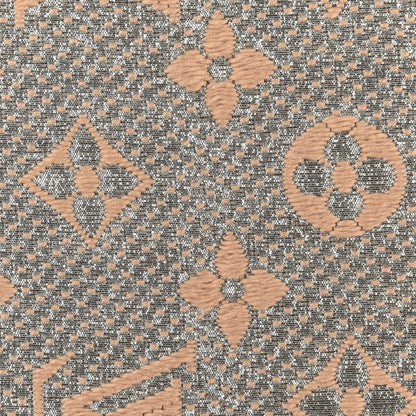 Louis Vuitton Wool Silk Logomania Shine Scarf Beige 4 of 4