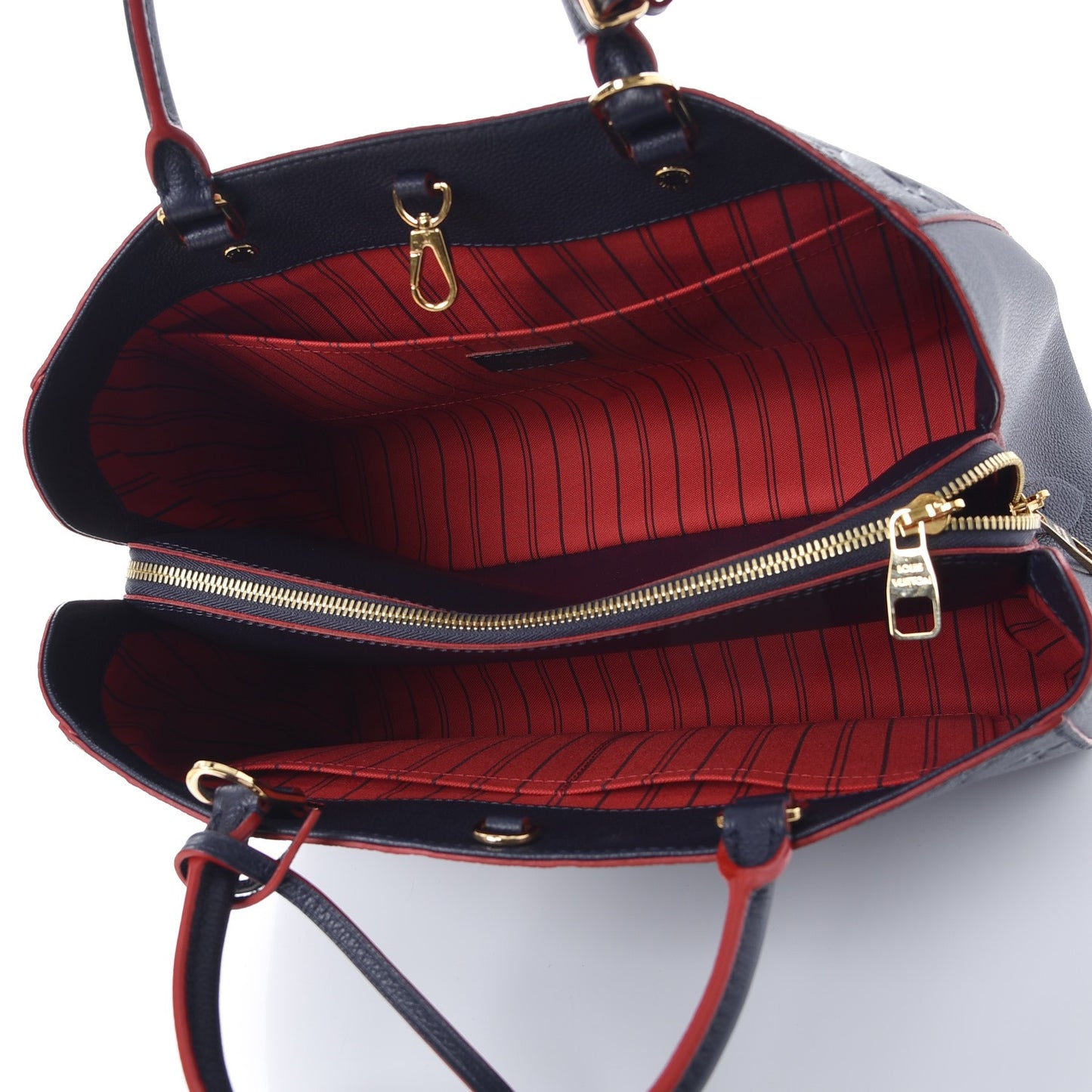 Empreinte Montaigne GM Marine Rouge