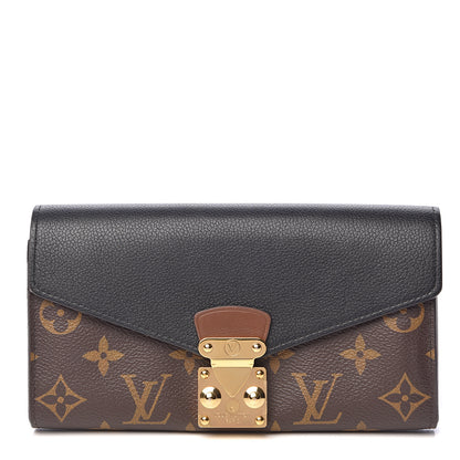 Louis Vuitton Monogram Pallas Wallet Black 1 of 7