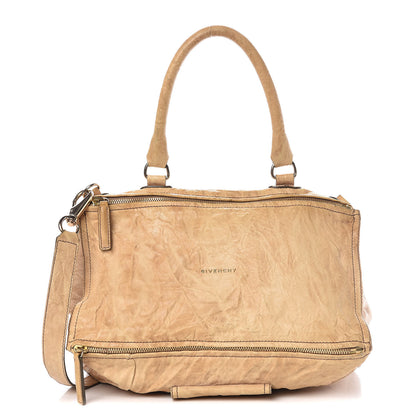 Givenchy Tumbled Sheepskin Large Pandora Beige 1 of 15