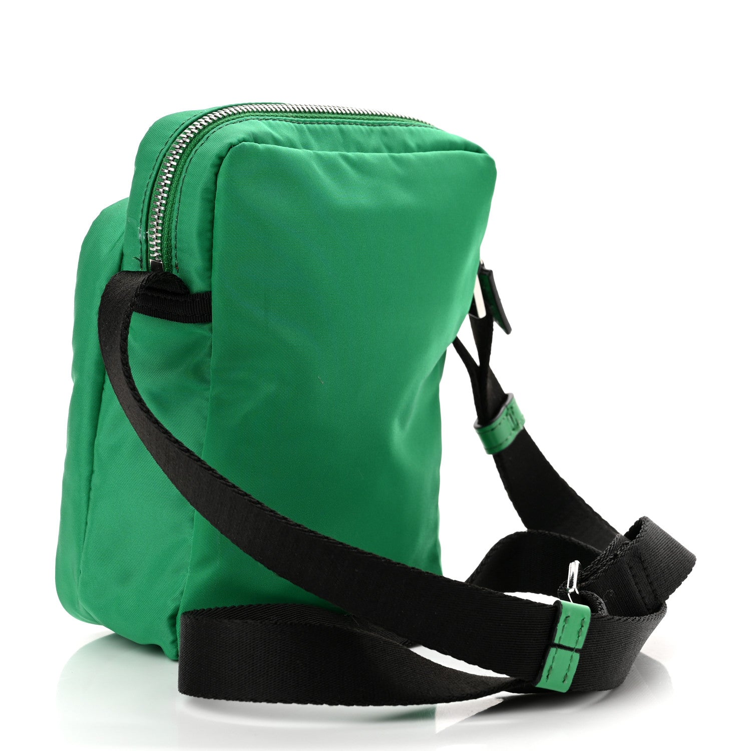 Versace Nylon Palazzo Medusa Crossbody Bag Green 3 of 10