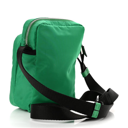 Versace Nylon Palazzo Medusa Crossbody Bag Green 3 of 10